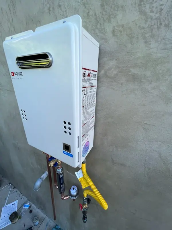 Tankless water heater installation for Grizzly Peak homes